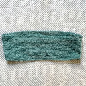 pacsun ribbed bikini top